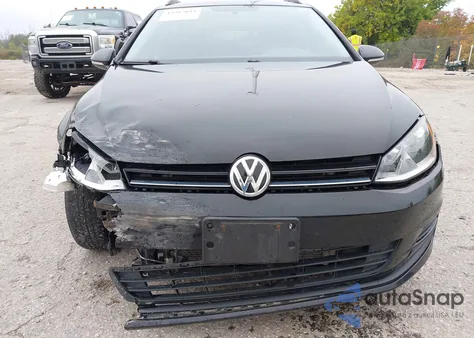 2016 Volkswagen Golf Sportwagen Tsi S 4-Door из США, поврежденный, VIN 3VWC17AU3GM516670